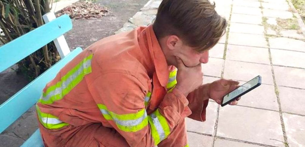 Firefighter TAKES EXAM after a FIRE