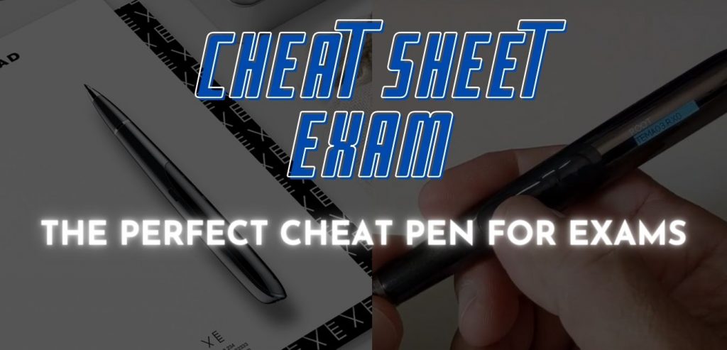 The Perfect Cheat Pen For Exams